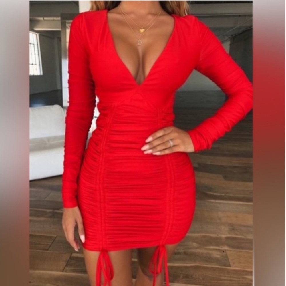 Tiger Mist Red Dress